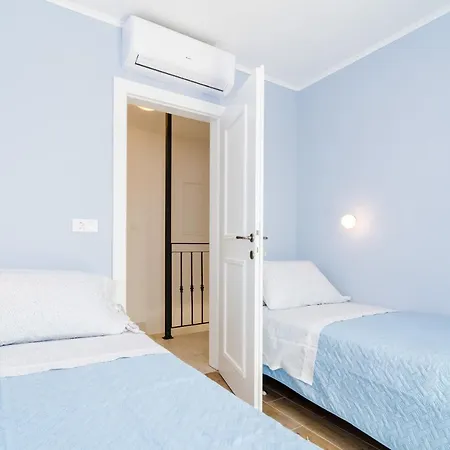 别墅 Quiet Seaview Villa Dubrovnik Region 斯拉诺