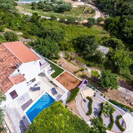Quiet Seaview Villa Dubrovnik Region 别墅 斯拉诺