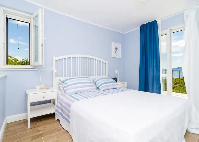 Quiet Seaview Villa Dubrovnik Region 别墅