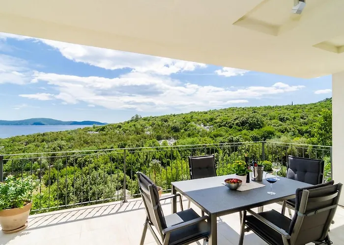 Quiet Seaview Villa Dubrovnik Region 斯拉诺
