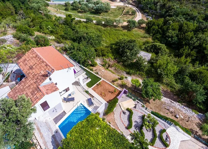Quiet Seaview Villa Dubrovnik Region 别墅 斯拉诺